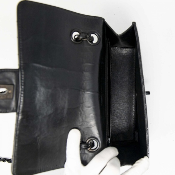 Chanel Vintage Small Lambskin So Black Flap Bag - Picture 3 of 15